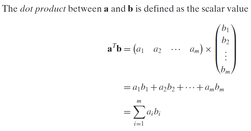 Dot product